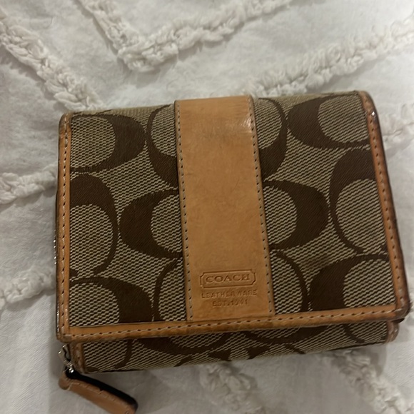 Vintage Coach Mini Lunch Tote - super RARE! with matching wallet. - Picture 9 of 12